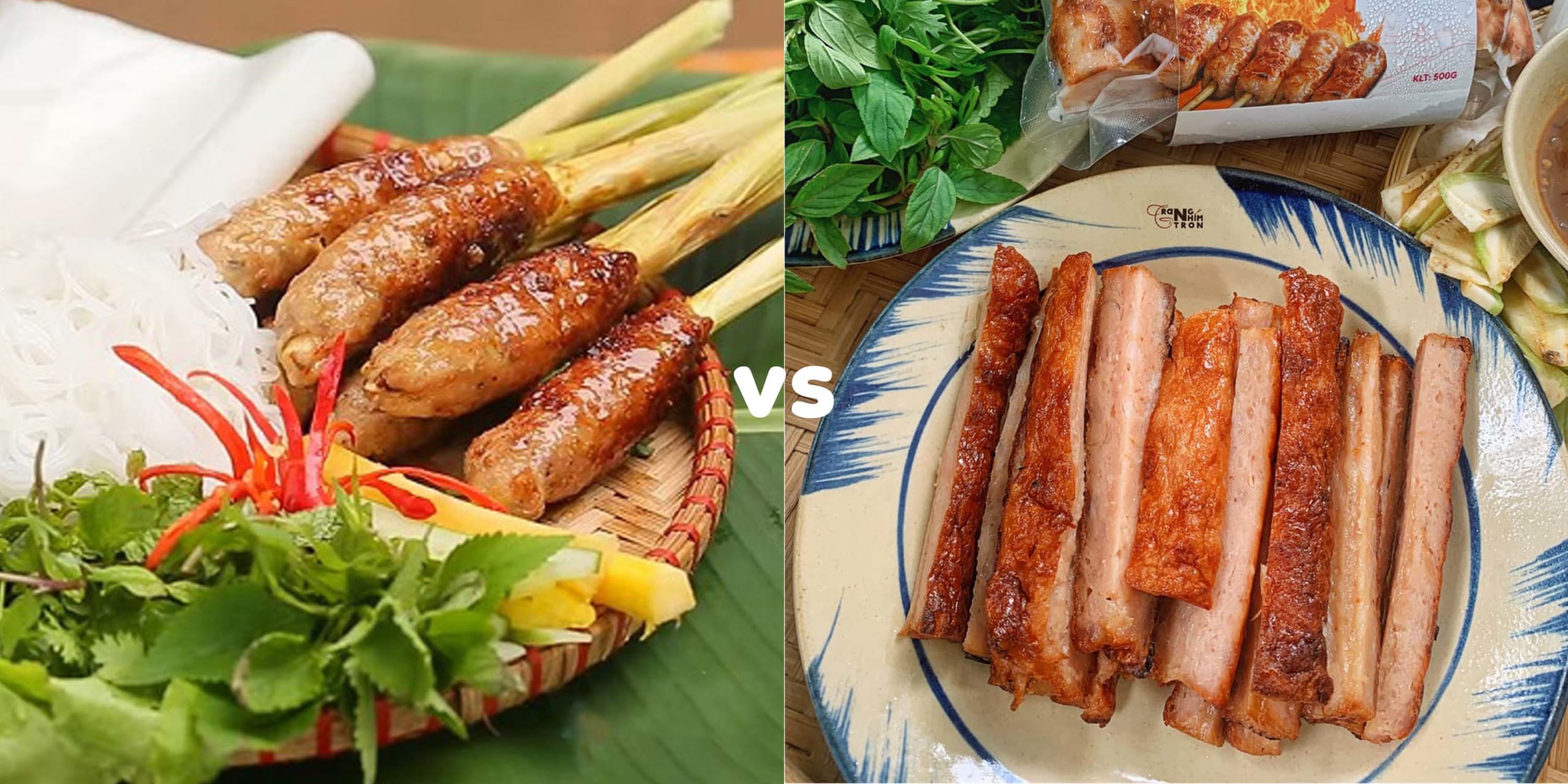 Điểm khác biệt giữa Nem lụi Huế và Nem nướng Nha Trang
