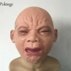 Mặt Nạ Halloween Kinh Dị Ngôi Nhà Ma Ám Tóc Dài Cười Sơn Hào Giá Shock 23K
