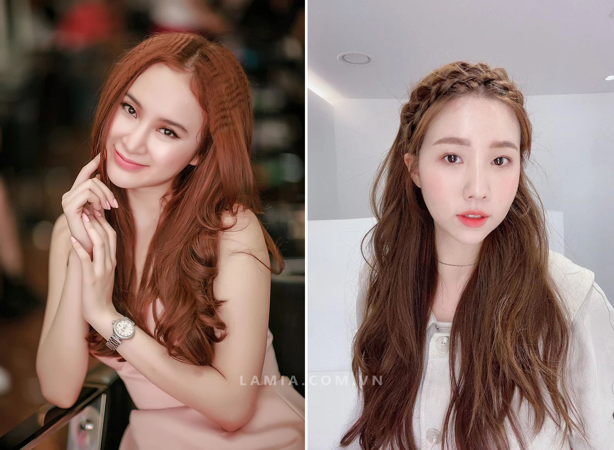 Toc dai duoi phong re ngoi lech