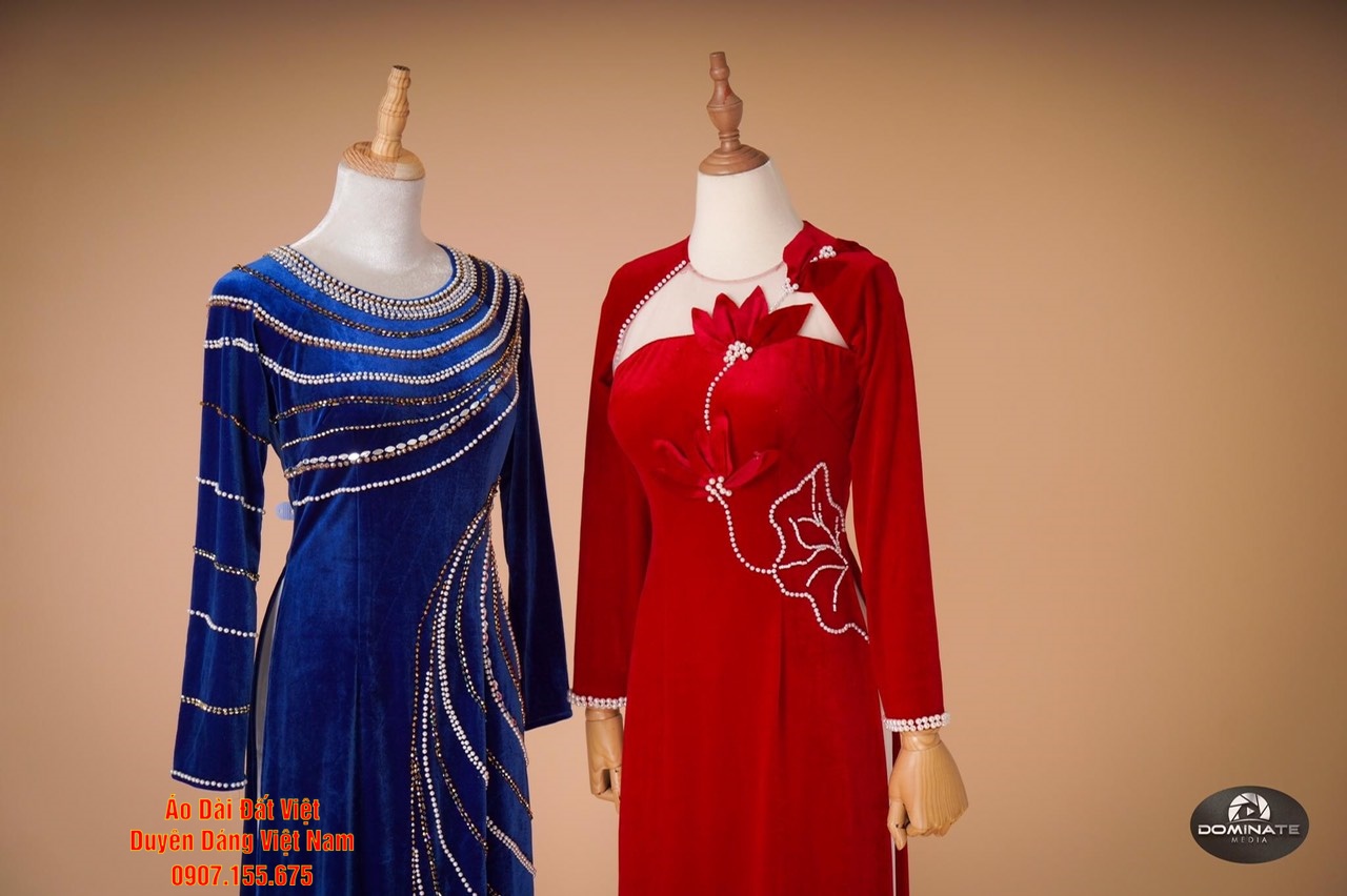 top 30 mau ao dai ngoi sui sang trong 12
