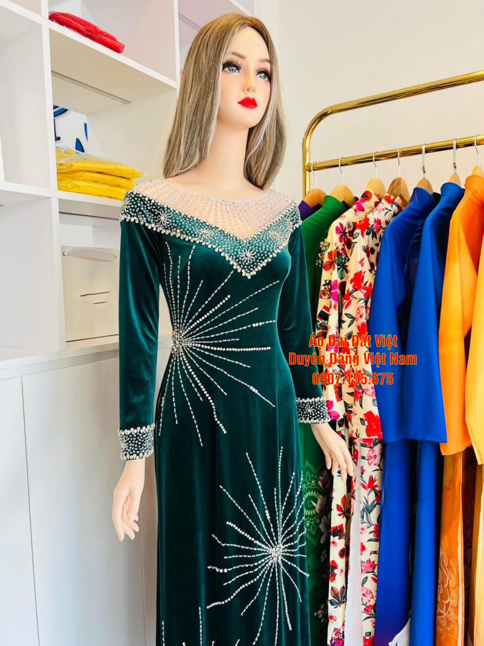 top 30 mau ao dai ngoi sui sang trong 18