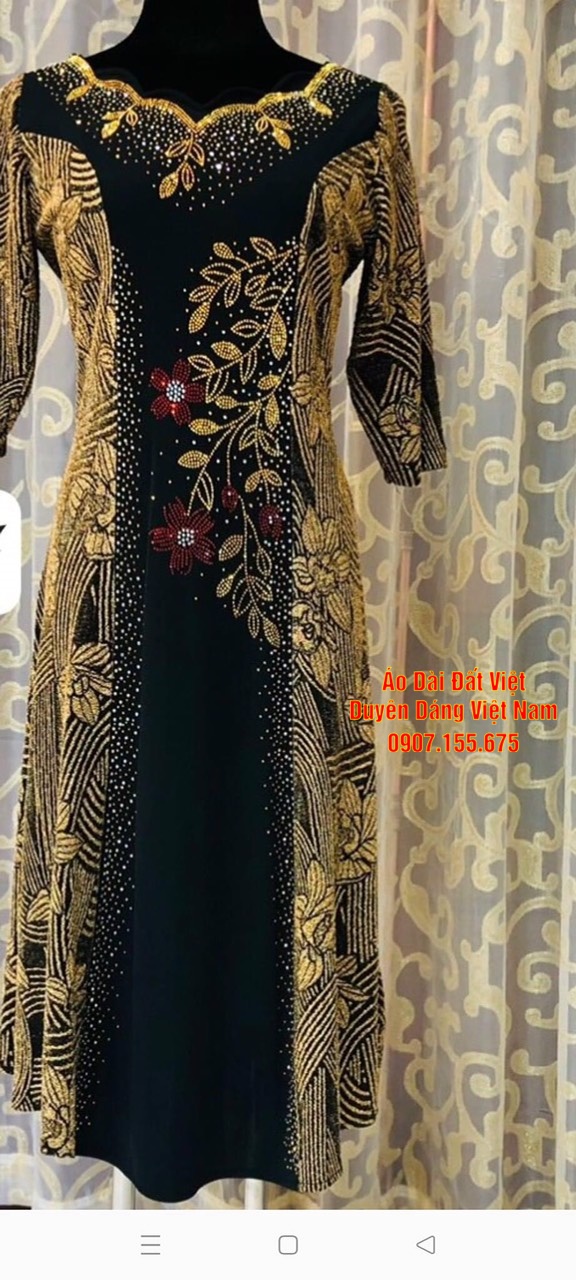 top 30 mau ao dai ngoi sui sang trong 24