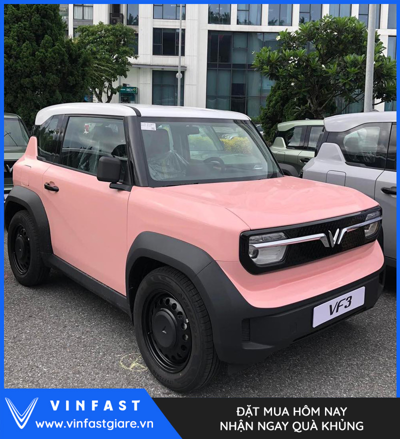 VF3 màu hồng phấn