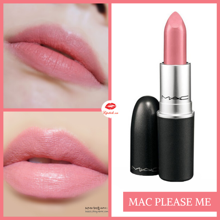 Son MAC Please Me Màu Hồng Sữa – Matte