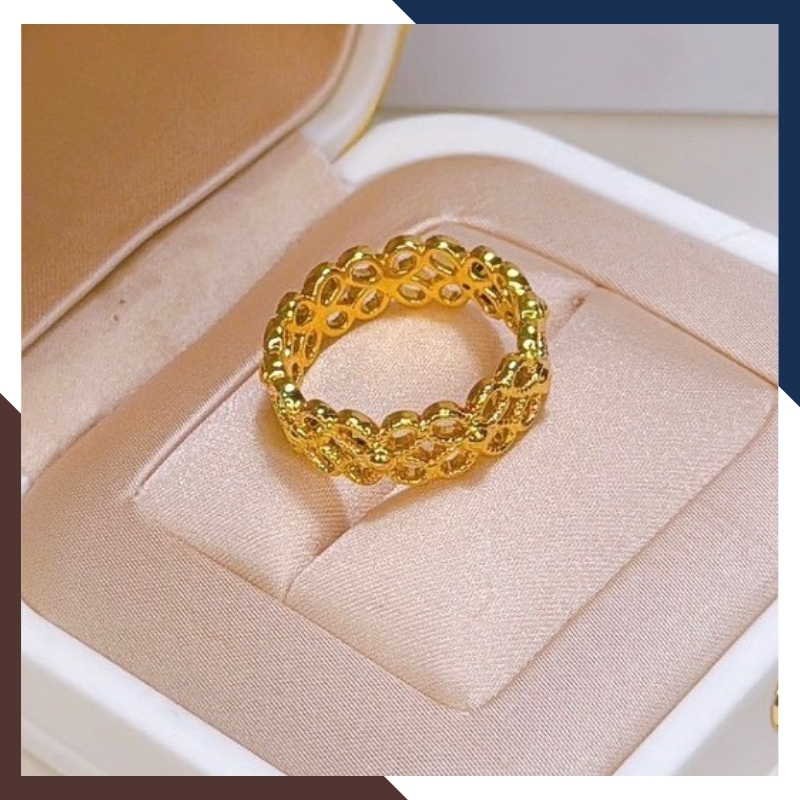 Mẫu Nhẫn Vàng 9999 Nữ Đẹp