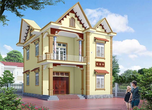 20 mẫu màu sơn mặt tiền nhà đẹp, tôn lên kiến trúc ngôi nhà