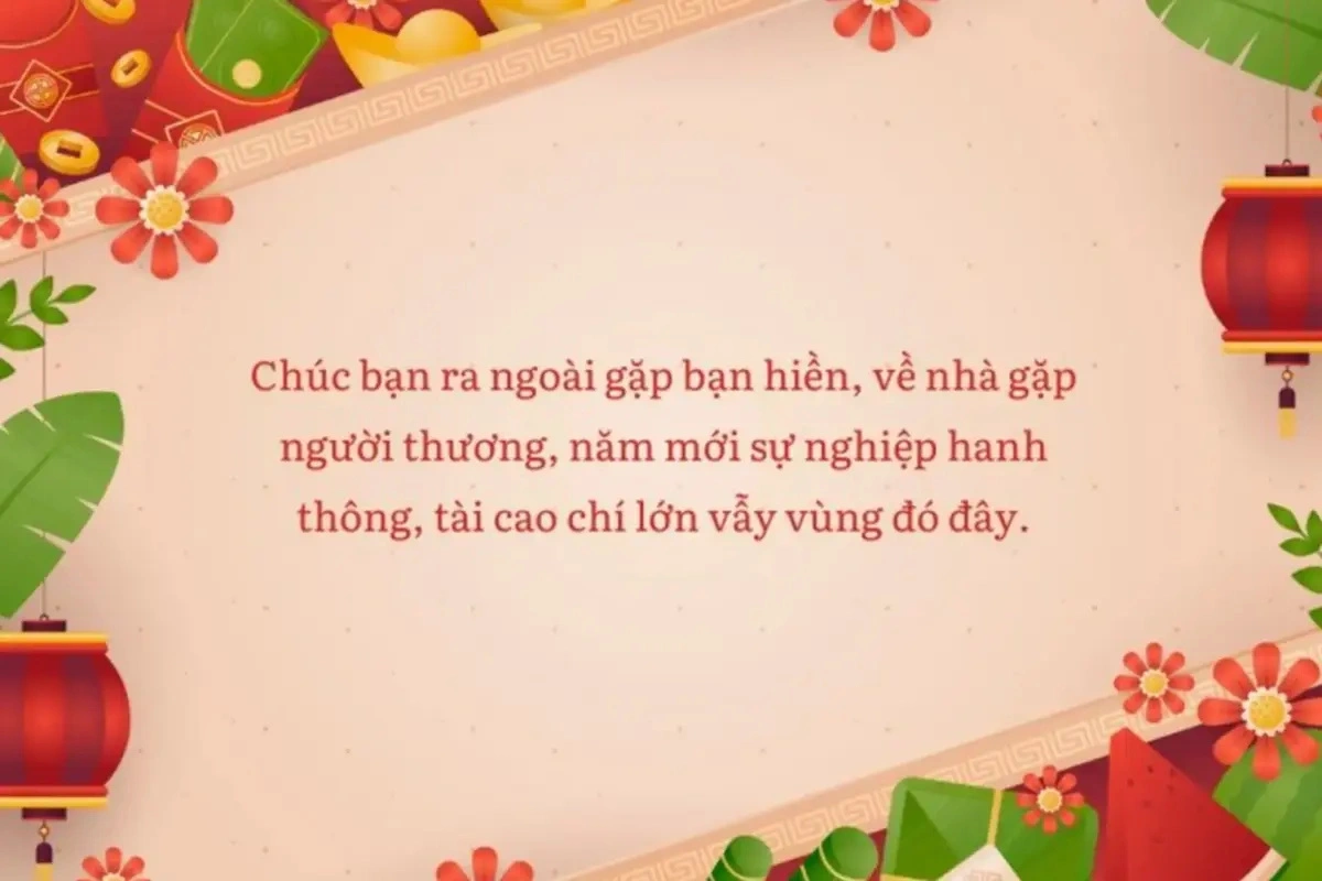 Tổng hợp lời chúc Tết bạn bè hài hước, bá đạo 2026