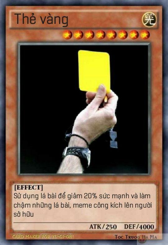 Meme lá bài vô hiệu hóa thường tạo cảm giác