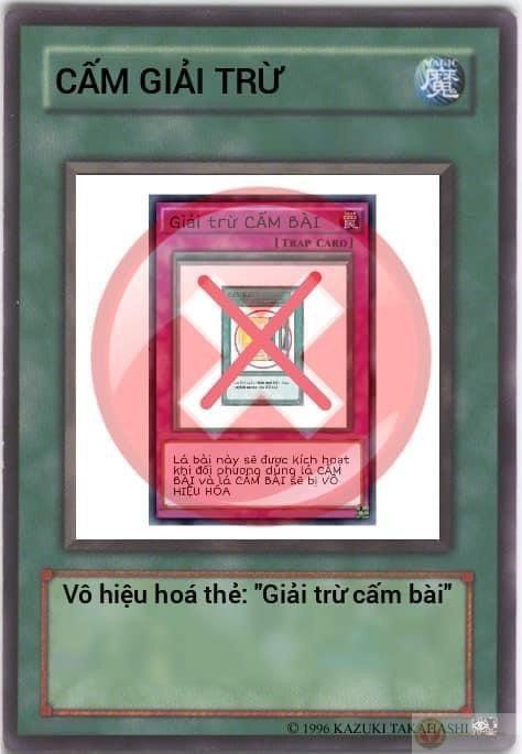 Meme lá bài vô hiệu hóa vui nhộn khiến tình huống căng thẳng hóa thành trò đùa buồn cười