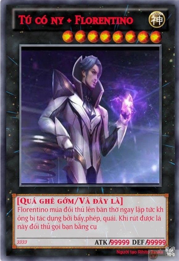 Lá bài meme Florentino chế bá đạo khiến game thủ Liên Quân vừa xem vừa bật cười