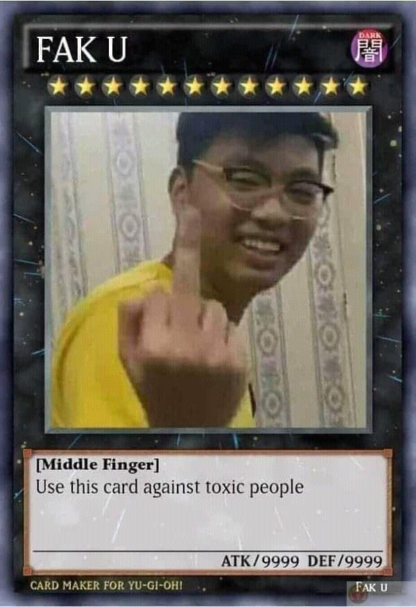 Meme bài Yugioh