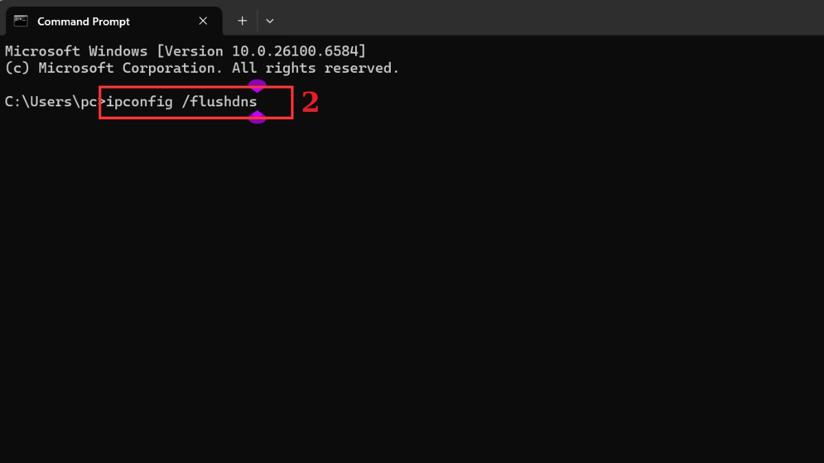 Khắc phục tình trạng Messenger bị lỗi không vào được - Reset lại DNS máy tính bước 2
