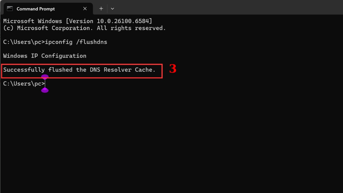 Khắc phục tình trạng Messenger bị lỗi không vào được - Reset lại DNS máy tính bước 3