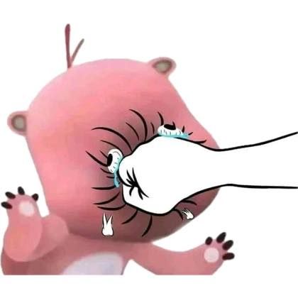 Meme Loopy khóc