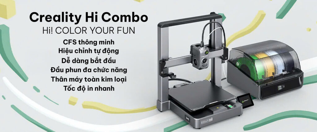 M&aacute;y In 3D Nhiều M&agrave;u Creality Hi Combo