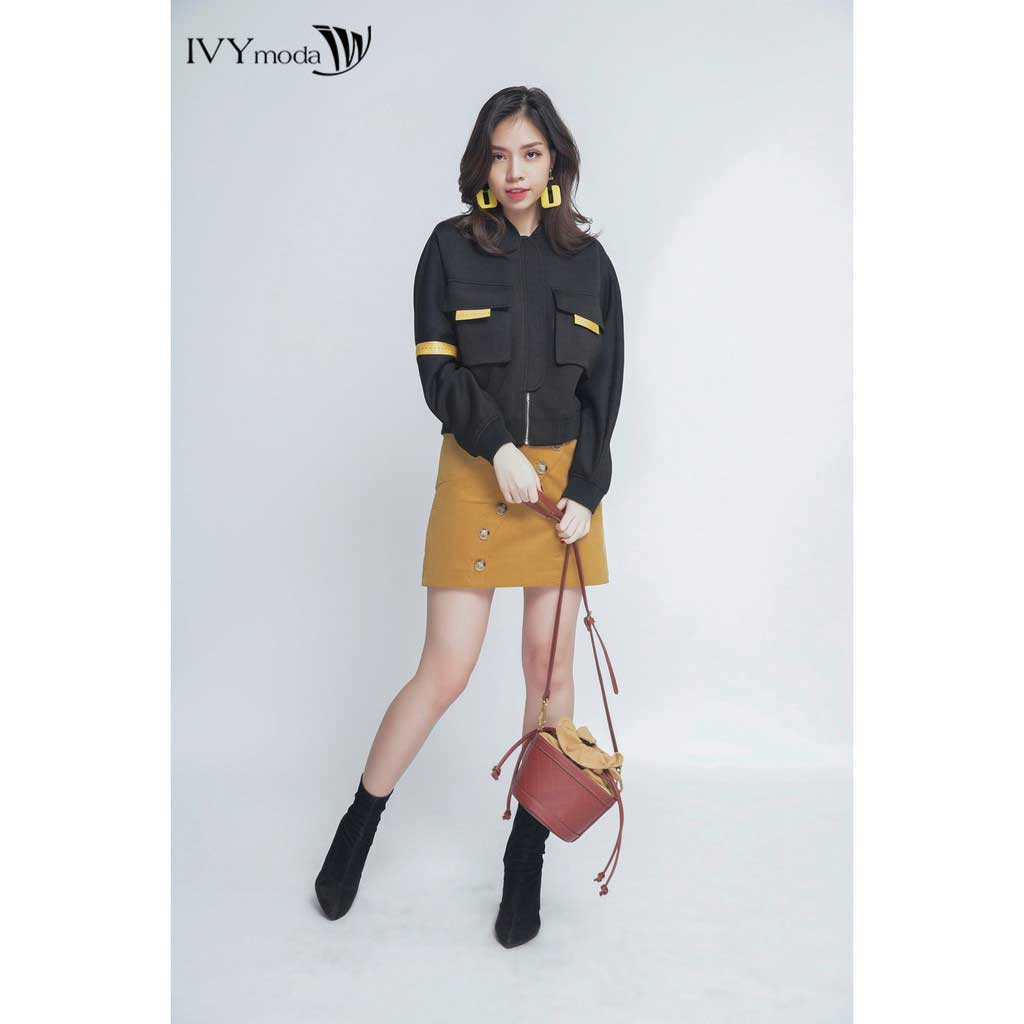 áo khoác nữ kiểu dáng bomber, áo ấm nữ mùa đông