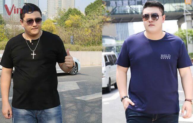 Quần jean mix áo thun tối màu