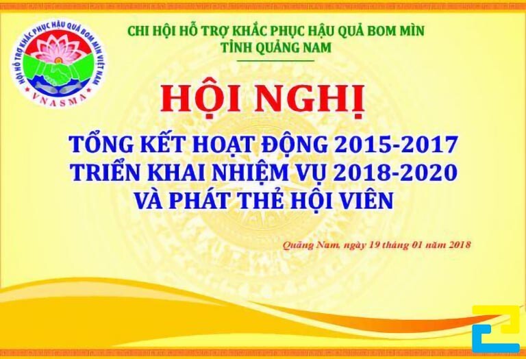 đặt in background hội nghị