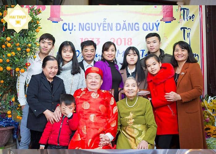 Ảnh Lễ Mừng Thọ( Nguồn: sưu tầm)