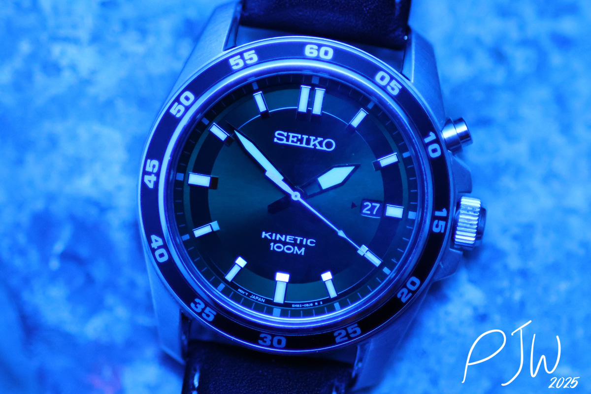 Seiko Kinetic Blacklight 1 Small