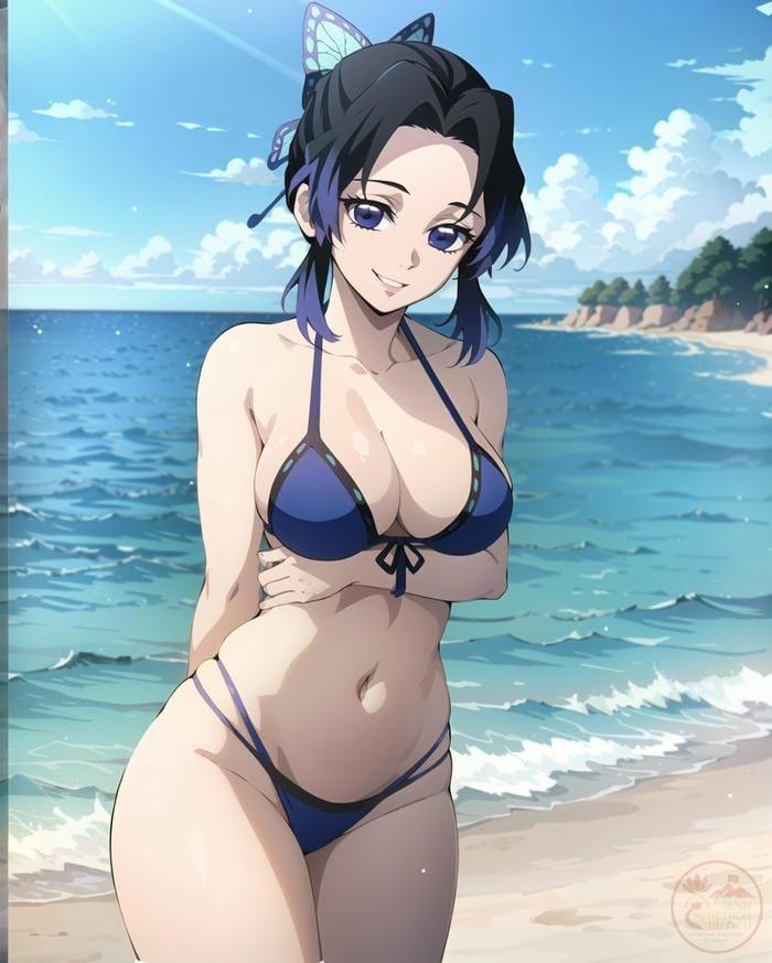 shinobu bikini 7
