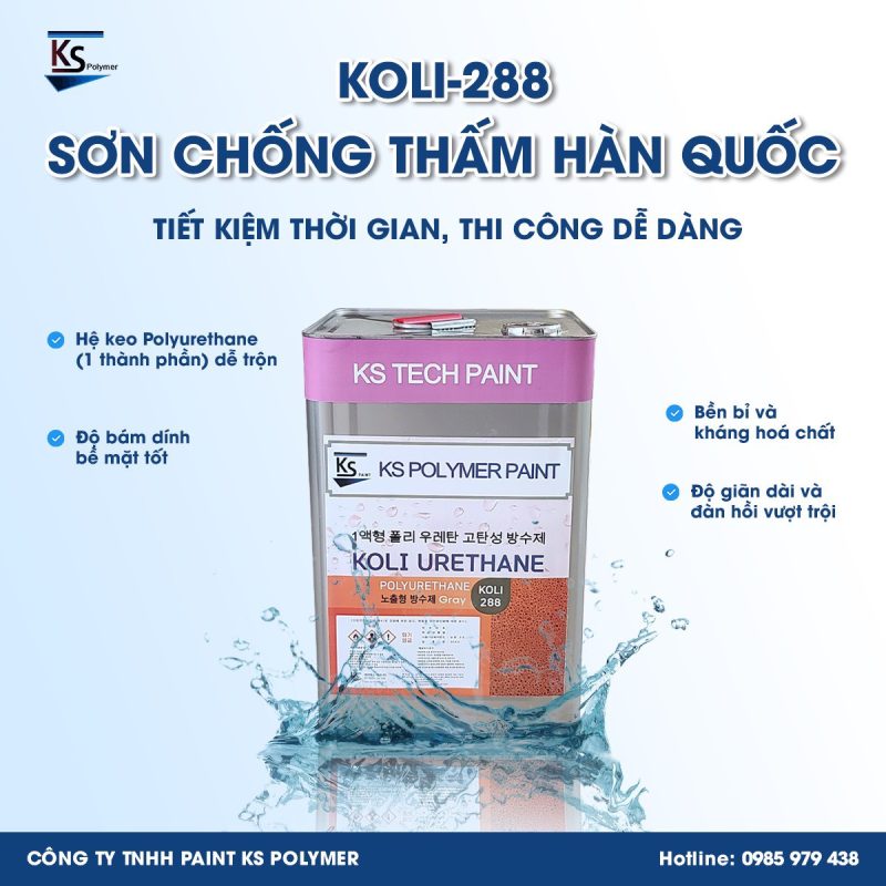 Sơn chống thấm Hàn Quốc KOLI-288