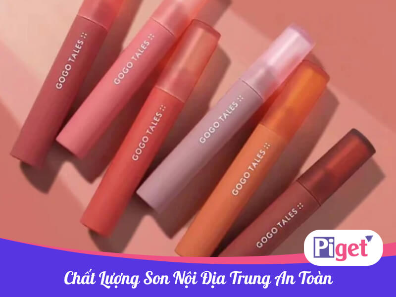 Chất lượng son nội địa Trung an toàn