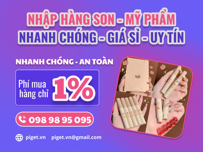 Dịch vụ nhập hàng son nội địa Trung