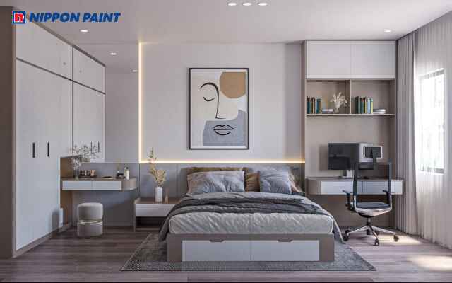 30 mẫu màu sơn phòng ngủ đẹp giúp không gian thêm ấm cúng