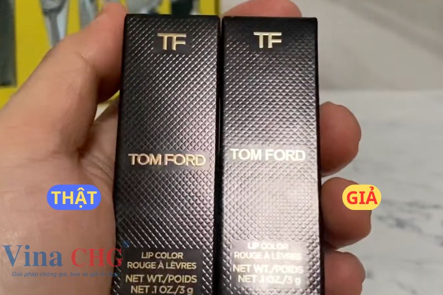 Cách Phân Biệt Son Tom Ford Thật Giả Từ Ngoài Vào Trong