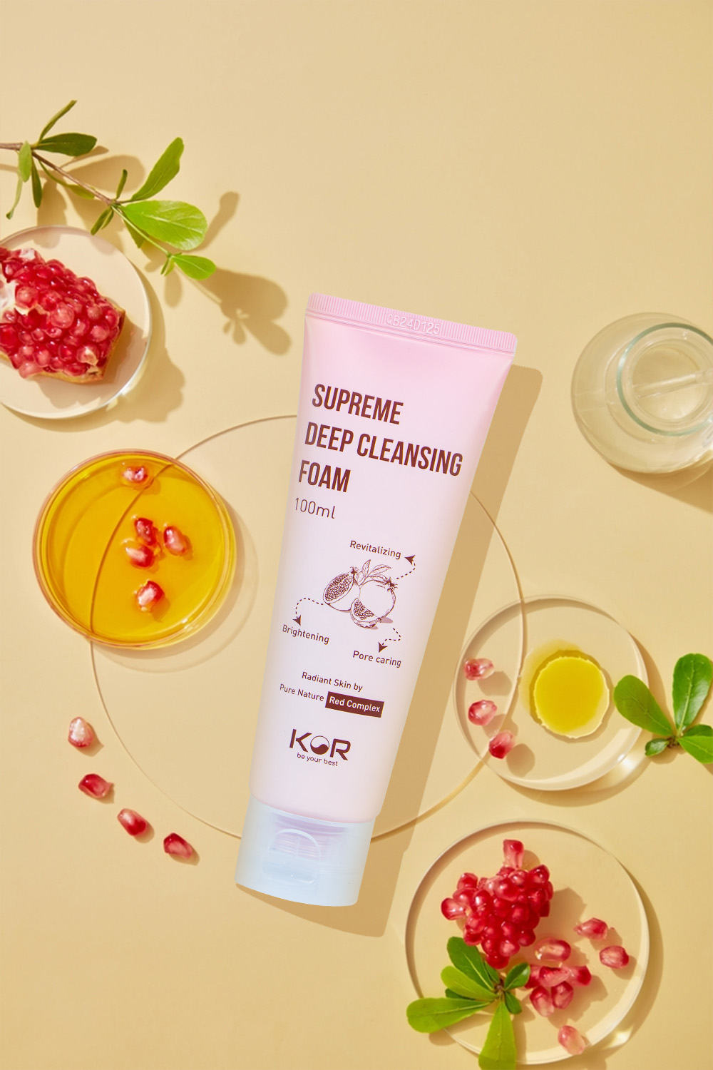 Sữa rửa mặt KOR Hàn Quốc chính hãng, Sữa rửa mặt Hàn Quốc