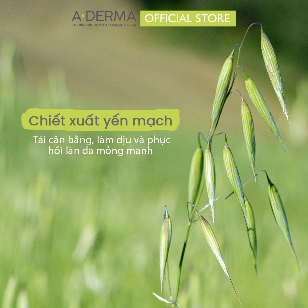 Thành phần trong sữa tắm Aderma