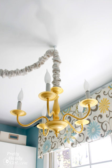 How to Swag a Light Fixture