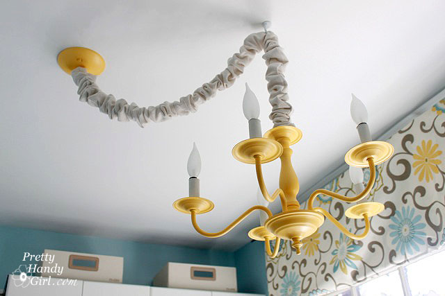 How to Swag a Light Fixture