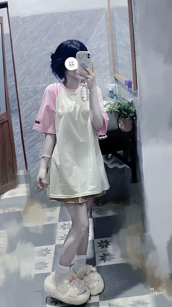 Ảnh gái xinh che mặt