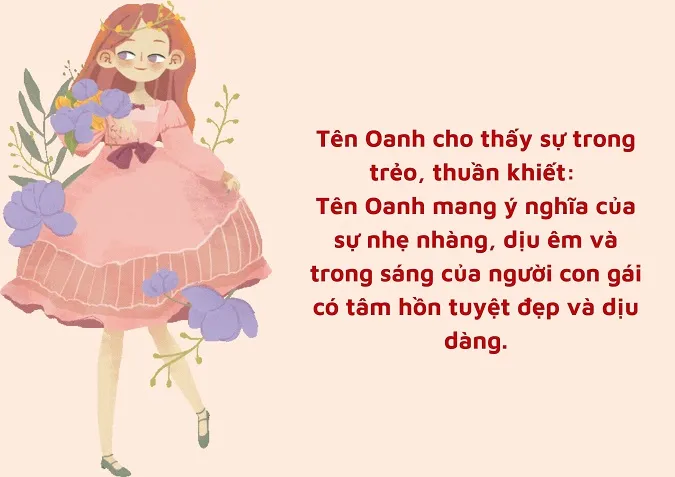 Ý nghĩa của tên Oanh và cách đặt tên đệm, biệt danh cho người tên Oanh phù hợp nhất