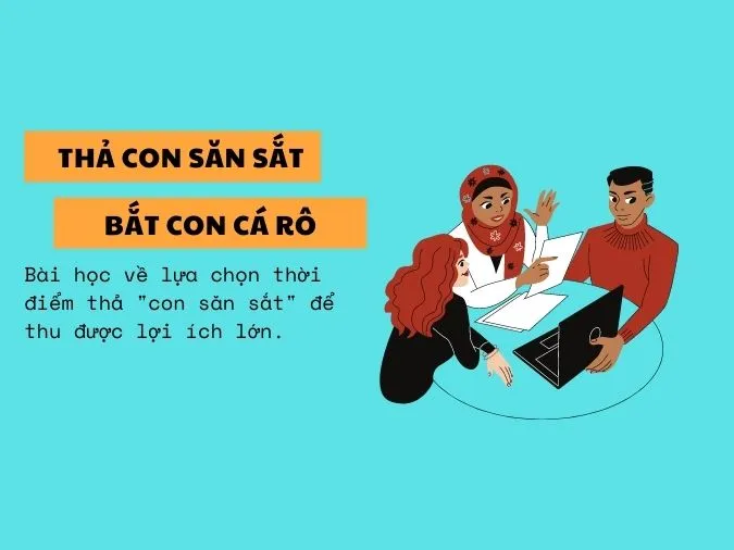Ý nghĩa của câu tục ngữ ‘Thả con săn sắt bắt con cá rô’ 5