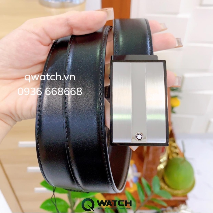 Thắt Lưng Montblanc Black/Brown Reversible Cut-to-size Business Belt 114385