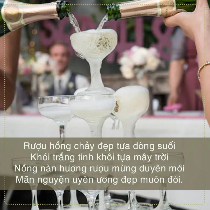 Nhân đôi niềm vui bằng những bài thơ đám cưới cho cô dâu chú rể 3