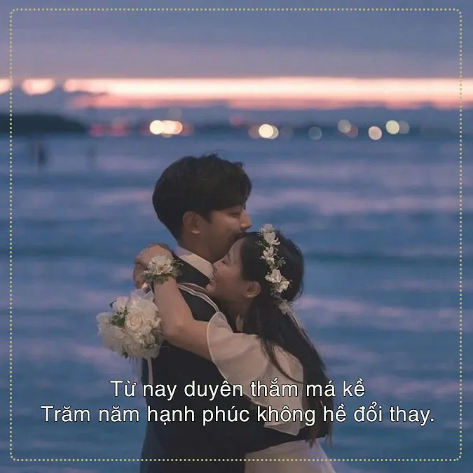 Nhân đôi niềm vui bằng những bài thơ đám cưới cho cô dâu chú rể