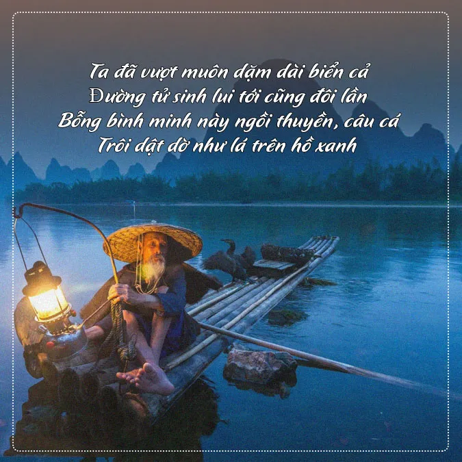 Chùm thơ câu cá ý nghĩa dành cho "hội mê câu"