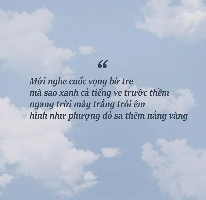 Những bài thơ về mây trời, núi, gió và biển 2