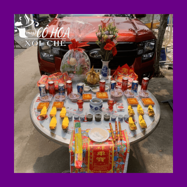 Cúng Xe Nên Cúng Hoa Gì Để Mọi Thứ Thượng Lộ Bình An?