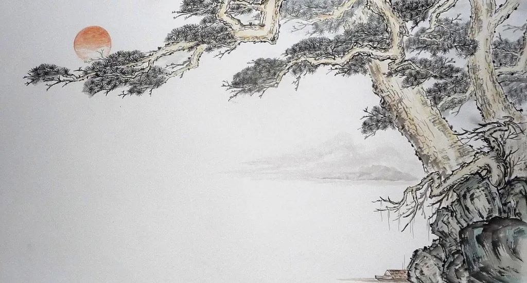 Tranh thủy mặc là gì? Ý nghĩa, nguồn gốc và cách treo chuẩn phong thủy