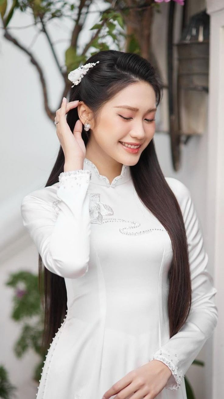 Tóc kẹp nửa đầu phong cách công chúa