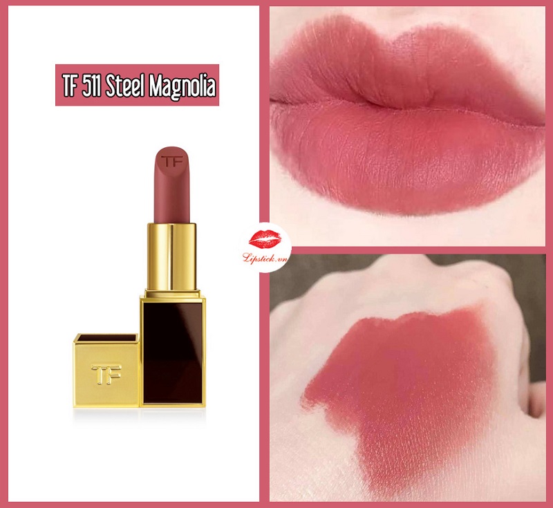 Son Tom Ford 511 Steel Magnolia Trà Sữa Đào – Lip Color Matte