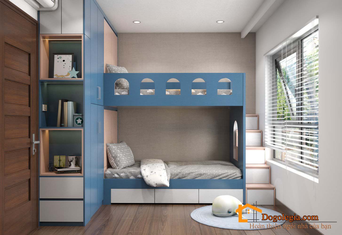 thiết kế phòng ngủ cho bé trai 15 tuổi (5)