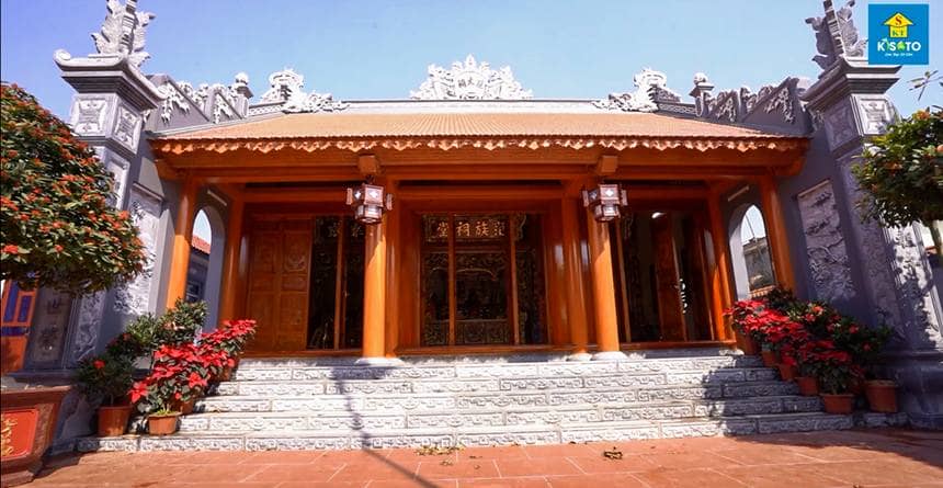 Từ đường hoàn thành đẹp trong từng chi tiết