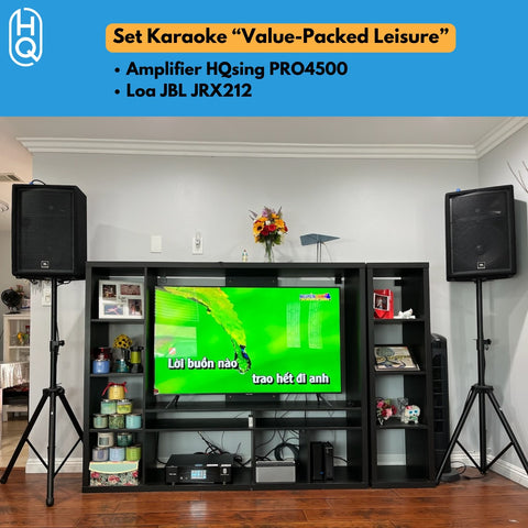 karaoke, amplifier, amply hay nhất, hqsing, phối ghép loa jbl