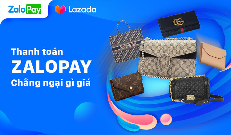 Mua túi xách nữ hàng hiệu chính hãng trên LazMall